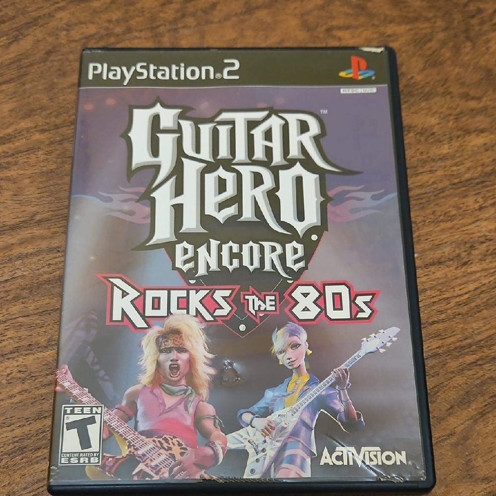 Sony PlayStation 2 Guitar Hero Encore: Rocks the 80s